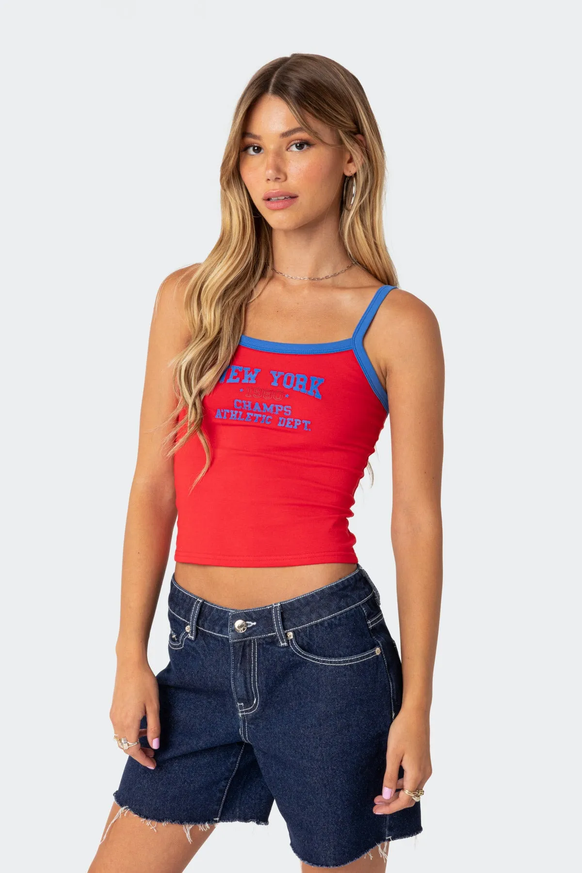 New York Tank Top sold by Edikted product image thumbnail 2