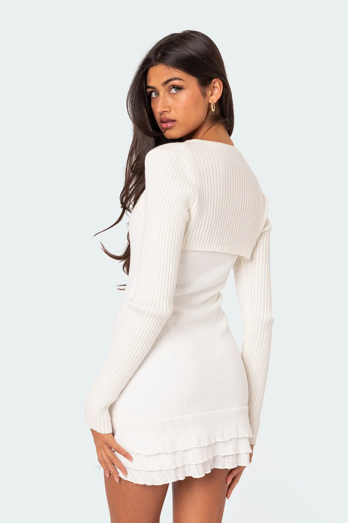 Octavia Cardigan Shrug sold by Edikted product image thumbnail 4