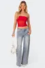 Celestia Sheer Mesh Tube Top sold by Edikted