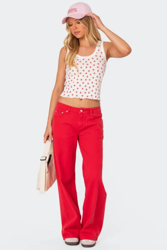 Roman Low Rise Slouchy Jeans sold by Edikted