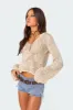 Kinley Crochet Top sold by Edikted