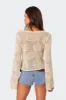Kinley Crochet Top sold by Edikted
