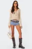 Kinley Crochet Top sold by Edikted
