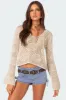 Kinley Crochet Top sold by Edikted