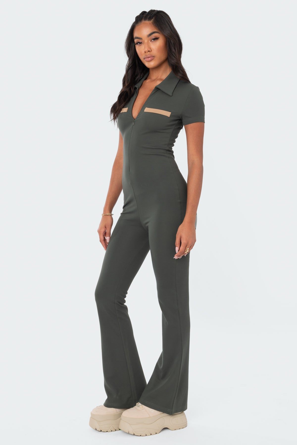 Carmin Jumpsuit sold by Edikted product image thumbnail 3