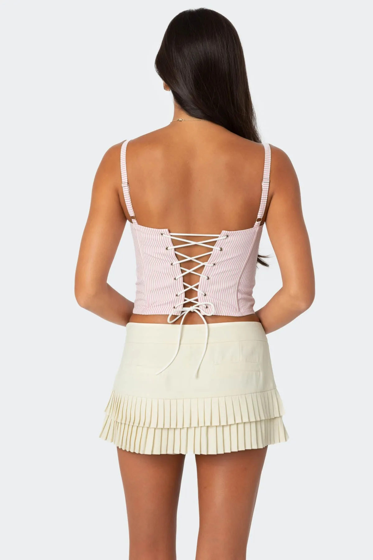Cammie Striped Corset sold by Edikted product image thumbnail 4