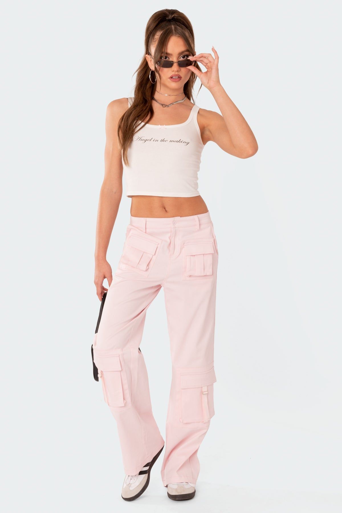 Angel In The Making Tank Top sold by Edikted product image thumbnail 5