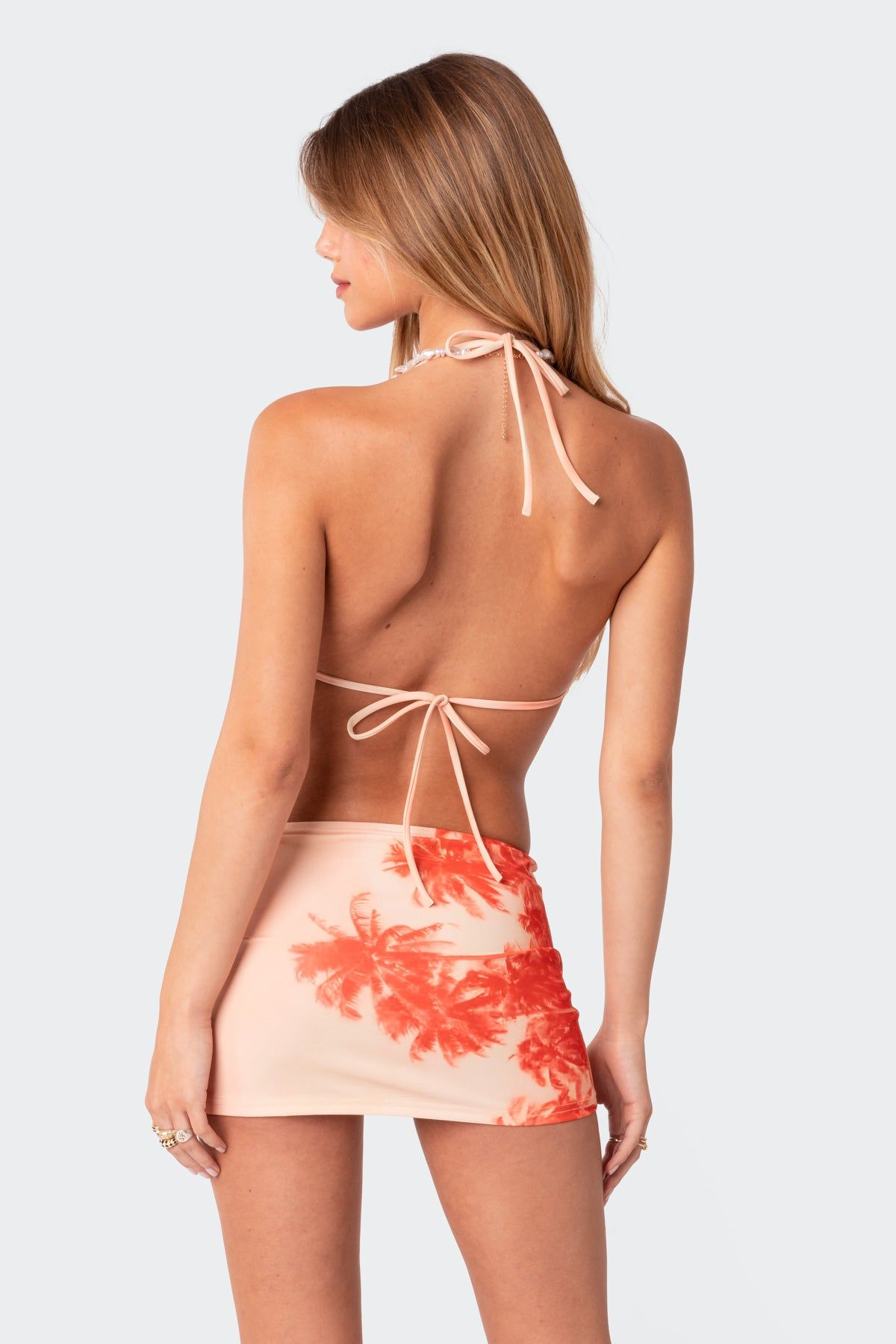 Cali Dreaming Printed Open Back Top sold by Edikted product image thumbnail 4