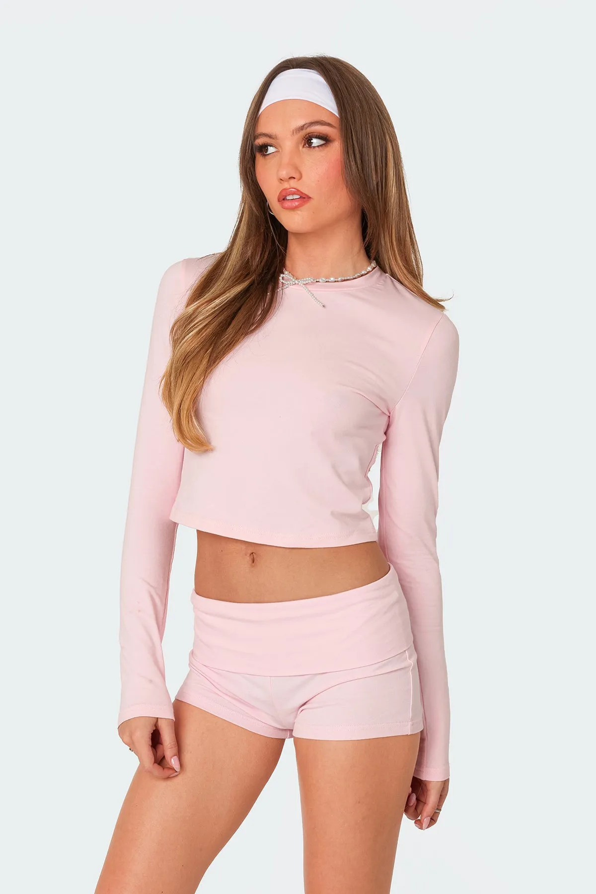 Meg Long Sleeve Top sold by Edikted product image thumbnail 3