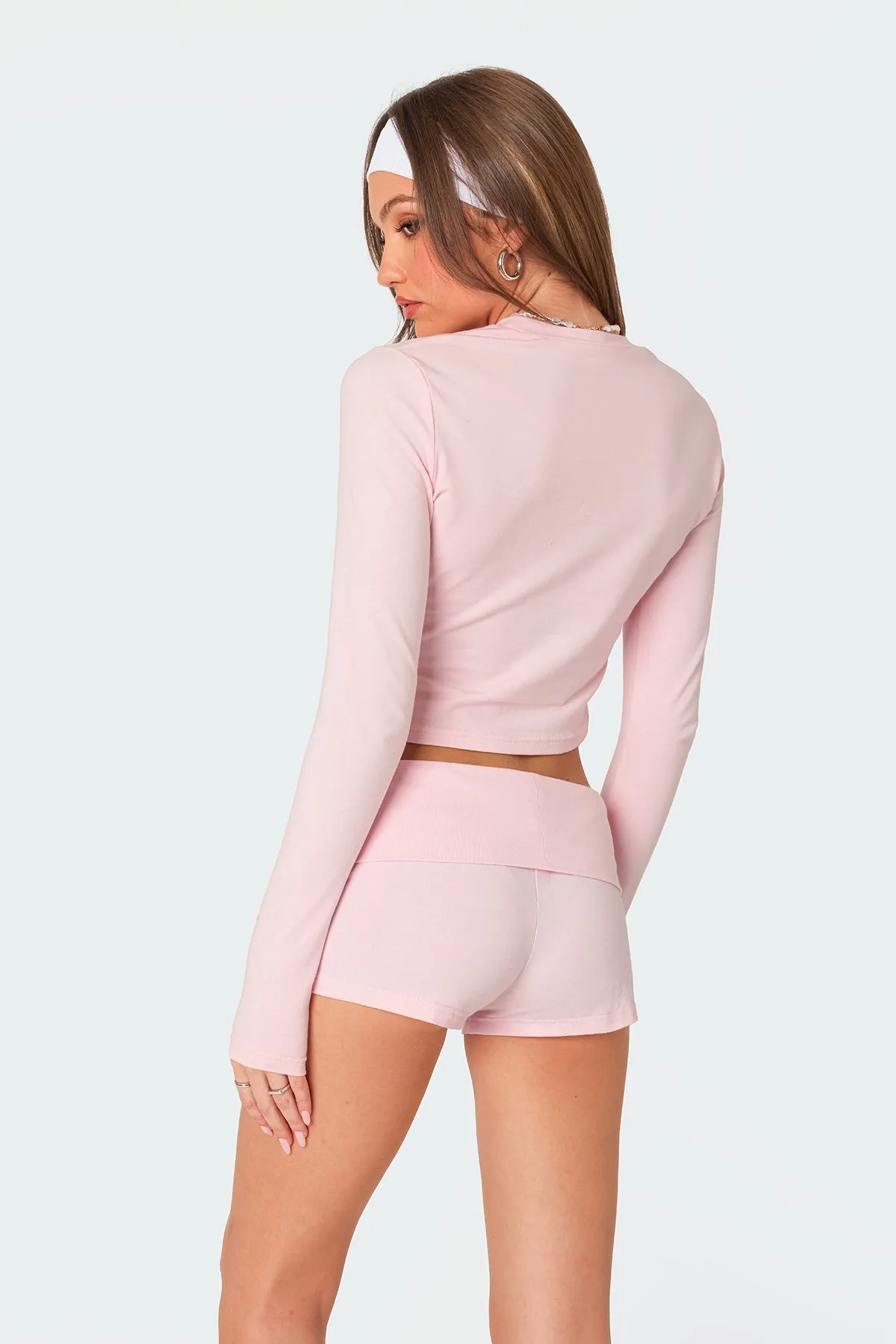 Meg Long Sleeve Top sold by Edikted product image thumbnail 4
