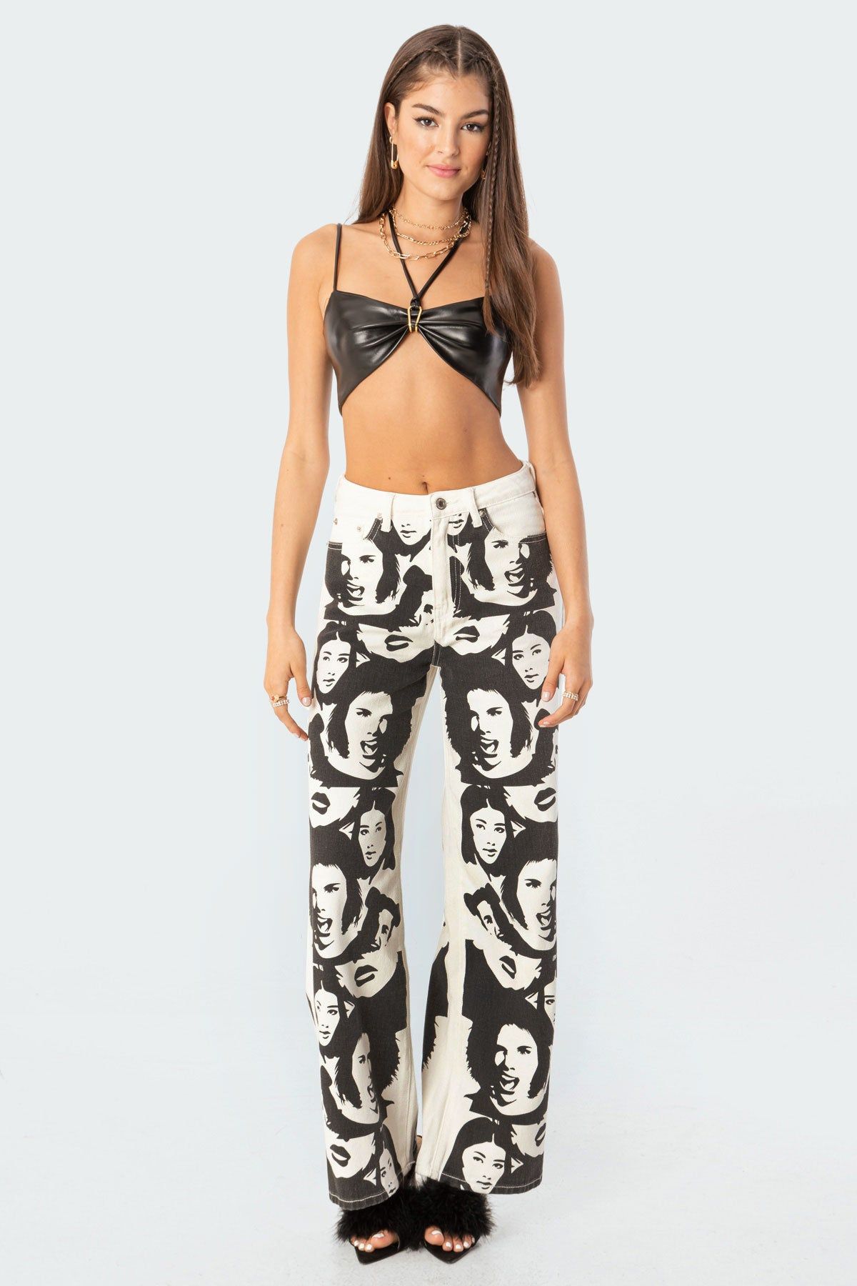 Christina Pu Crop Top sold by Edikted product image thumbnail 4