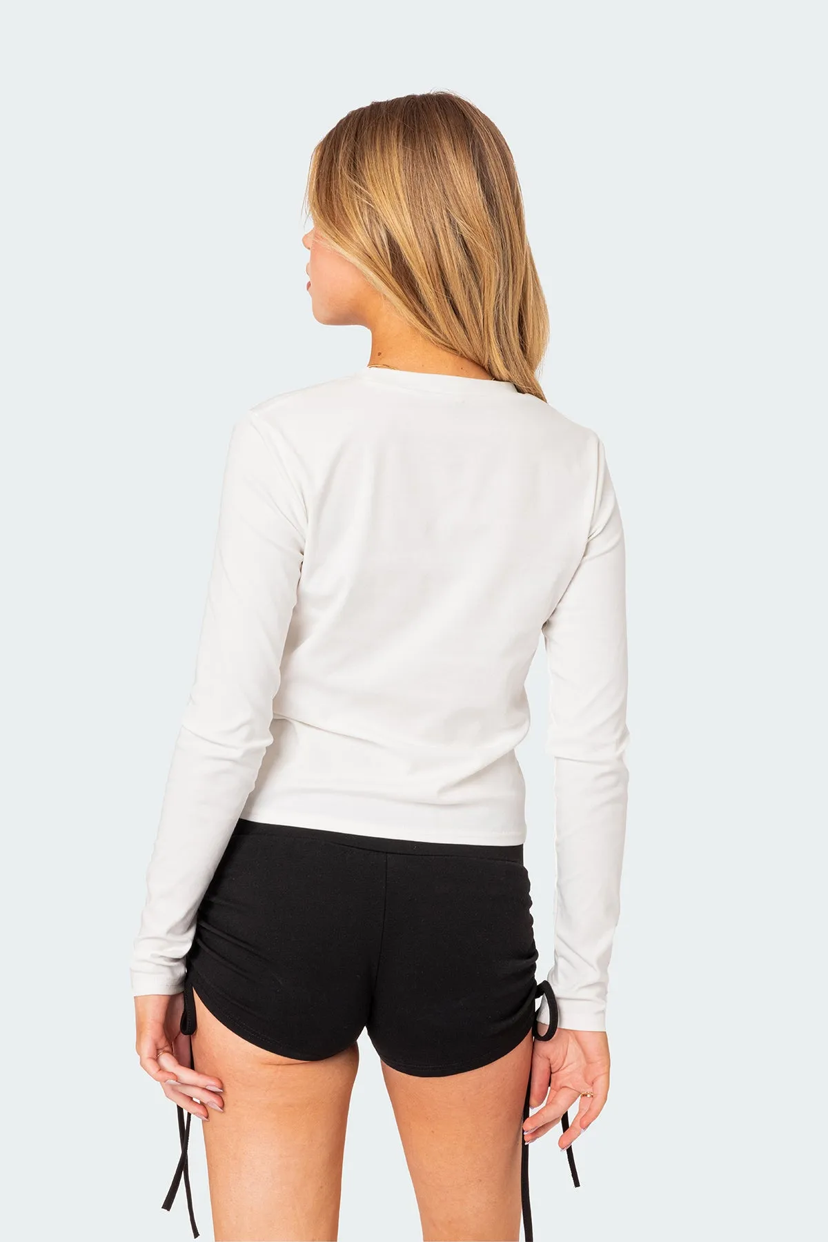 Dump Him Long Sleeve T Shirt sold by Edikted product image thumbnail 3