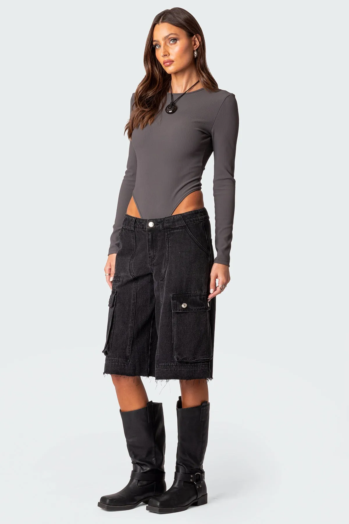 Dance Academy Open Back Bodysuit sold by Edikted product image thumbnail 5