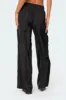 Wilda Striped Nylon Track Pants sold by Edikted