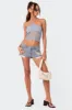 Crochet Halter Crop Top sold by Edikted