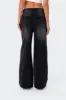 Braya Washed Low Rise Baggy Jeans sold by Edikted