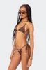 Puka Charm Triangle Bikini Top sold by Edikted