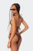 Puka Charm Triangle Bikini Top sold by Edikted