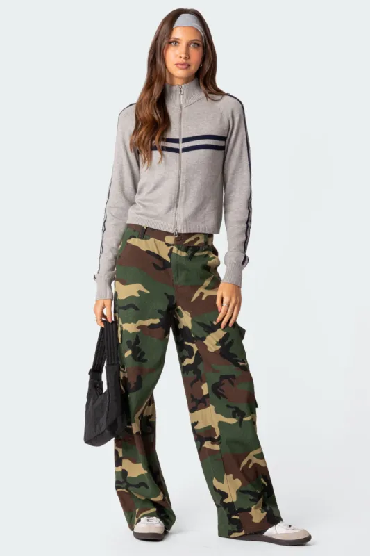 2000s lois 迷彩 cargo flare gimmick pants Women's Low Rise Stretchy Cargo Pants Y2K Vintage Slim Fit