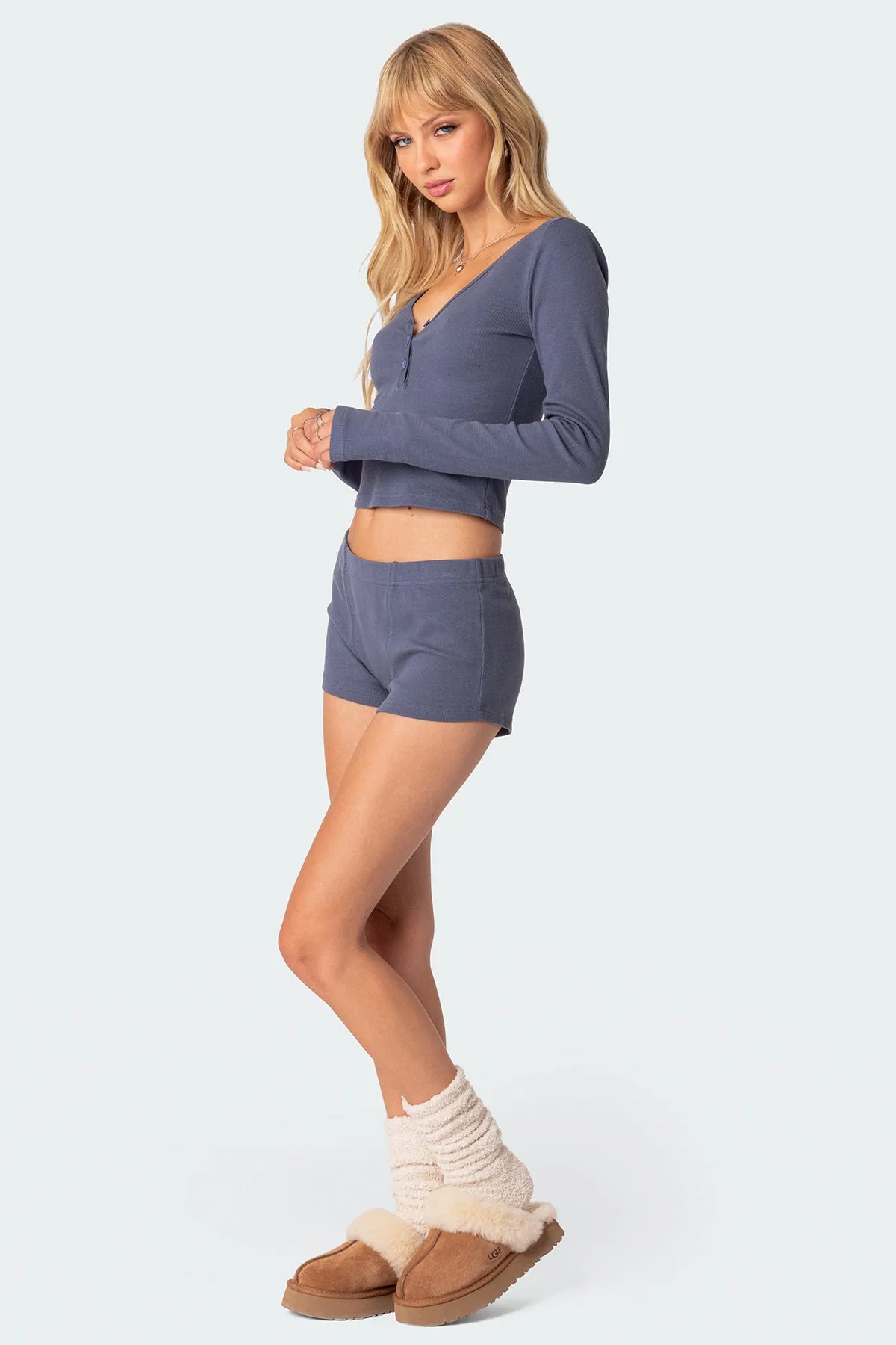 Rebekah Ribbed Top sold by Edikted product image thumbnail 5