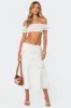 Skye Off Shoulder Eyelet Crop Top sold by Edikted