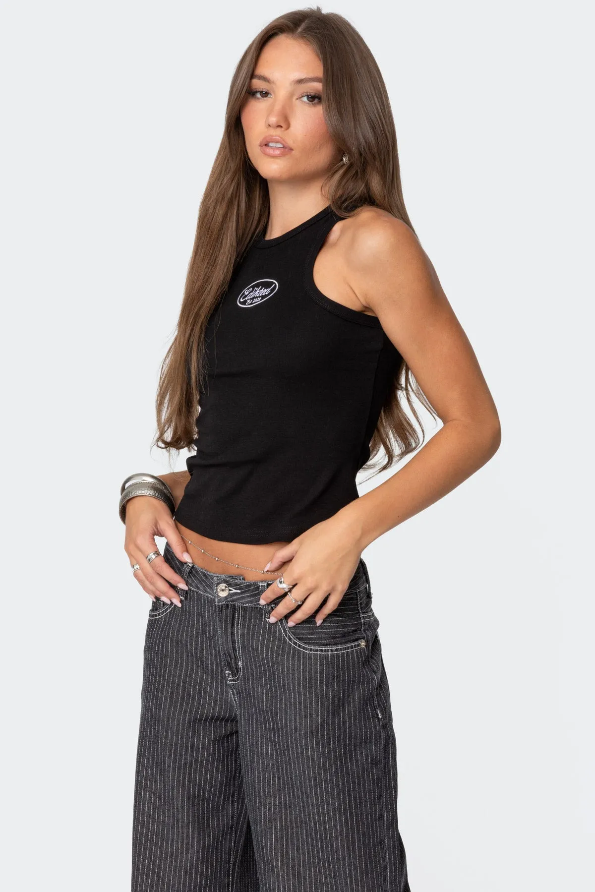 Auto Shop Tank Top sold by Edikted product image thumbnail 3