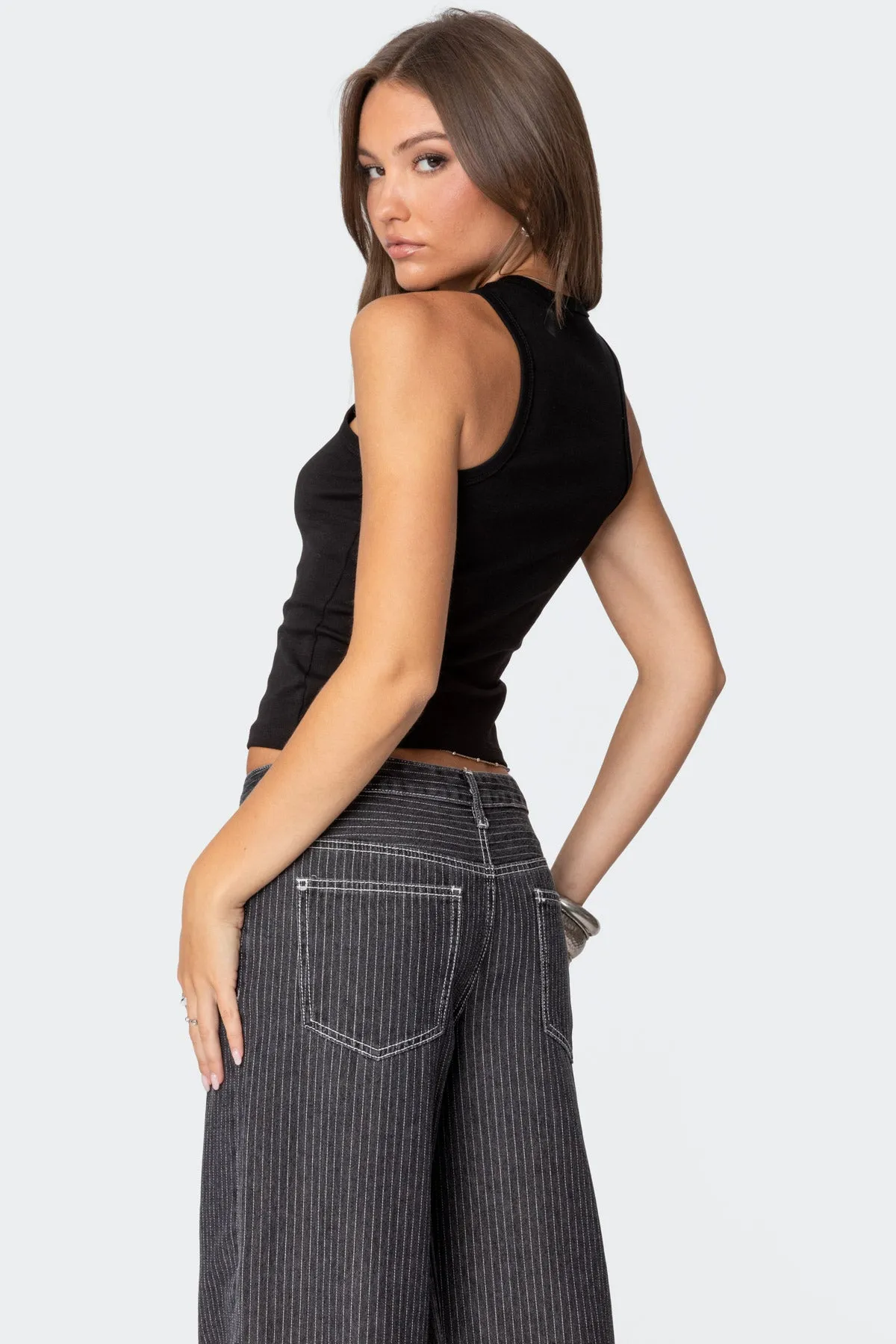 Auto Shop Tank Top sold by Edikted product image thumbnail 5