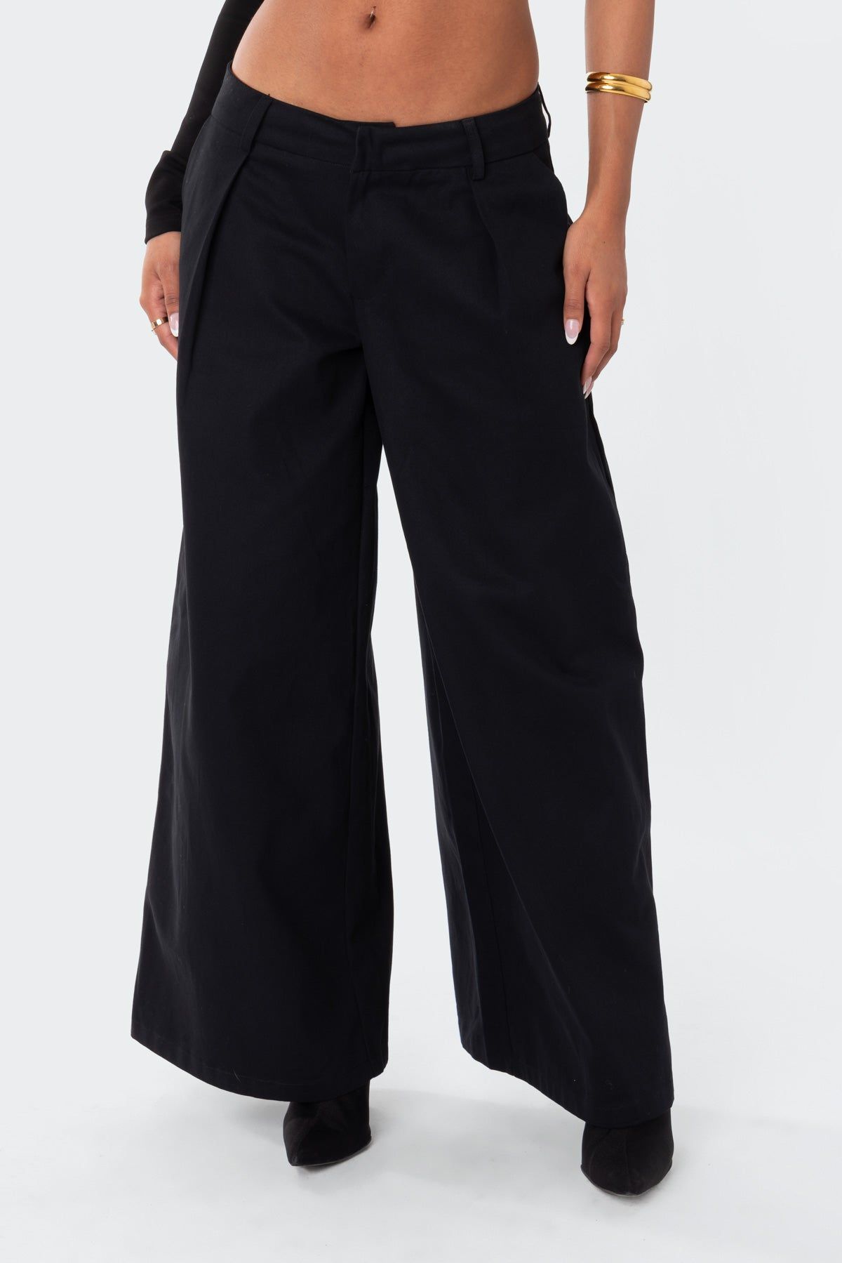 Bini Low Rise Wide Leg Pants sold by Edikted product image thumbnail 2