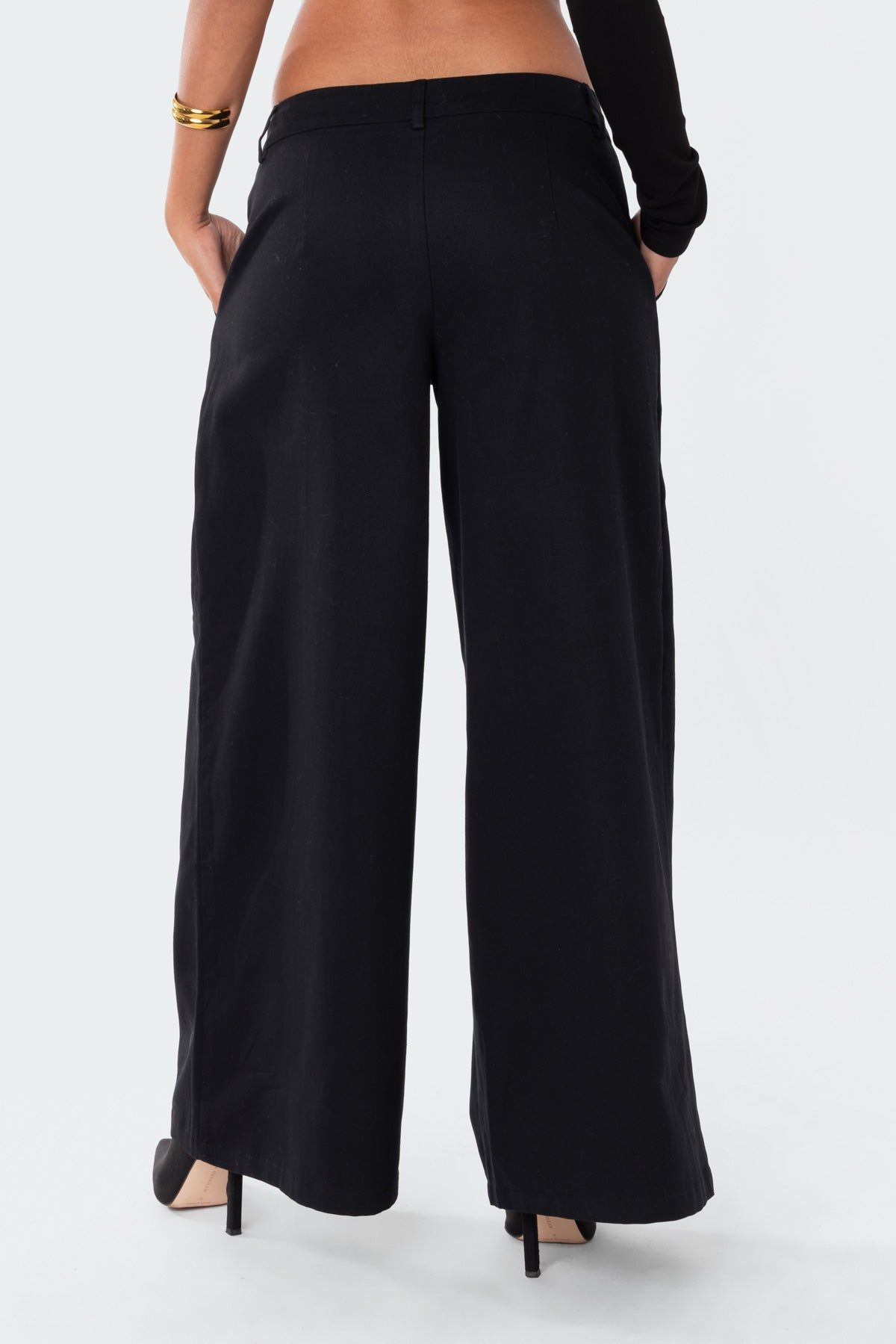 Bini Low Rise Wide Leg Pants sold by Edikted product image thumbnail 5