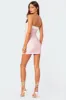 Priyah Contrast Fold Over Dress sold by Edikted