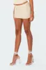 Lady Printed Low Rise Mesh Mini Skirt sold by Edikted