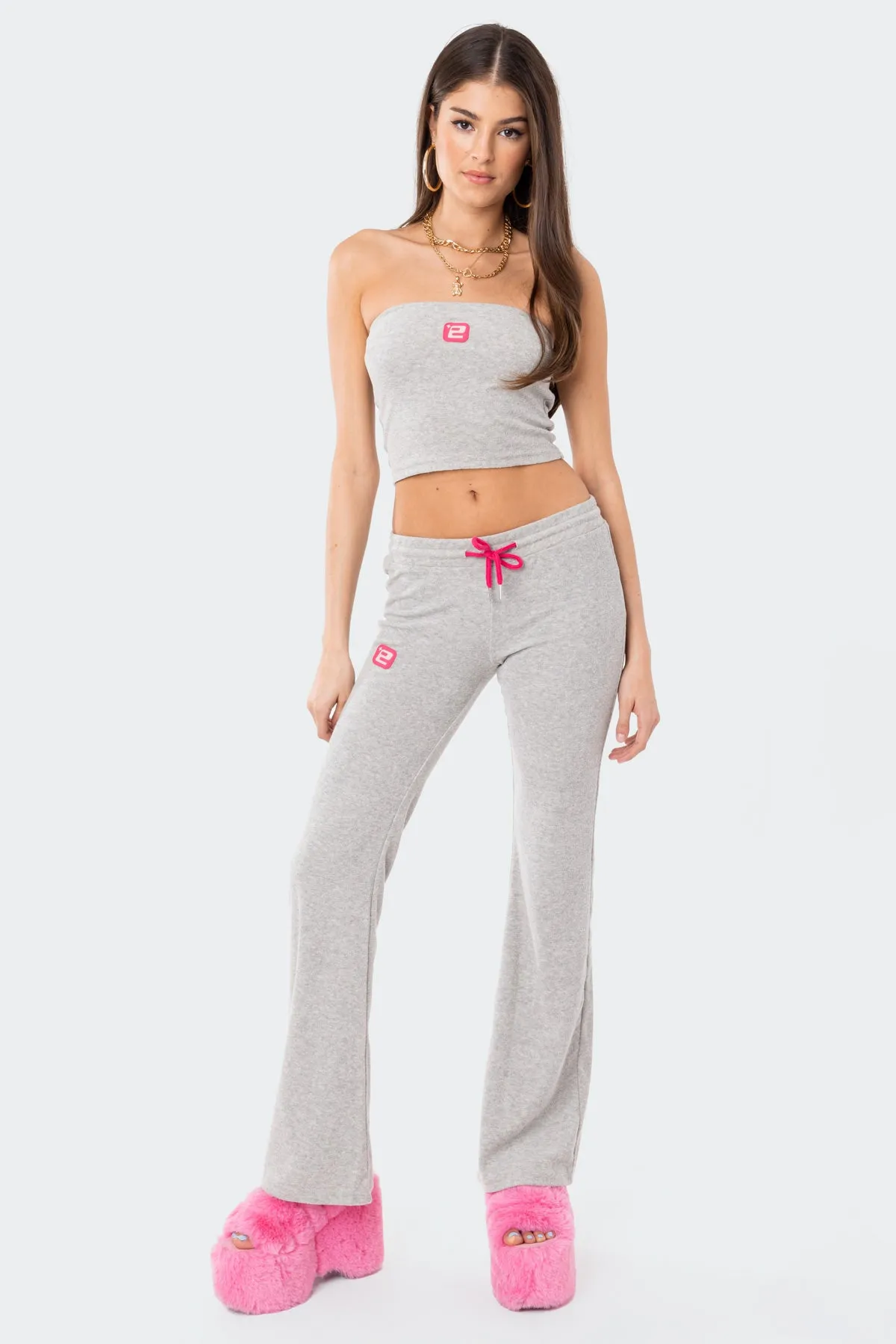 Terry Strapless Top sold by Edikted product image thumbnail 3