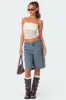 Celestia Sheer Mesh Tube Top sold by Edikted