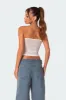 Celestia Sheer Mesh Tube Top sold by Edikted