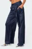 Kelsey Satin Effect Trousers sold by Edikted