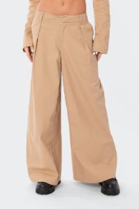 Bini Low Rise Wide Leg Pants sold by Edikted