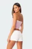 Colby Belted Tube Top sold by Edikted