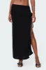 Goldie Slitted Drawstring Maxi Skirt sold by Edikted