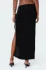 Goldie Slitted Drawstring Maxi Skirt sold by Edikted