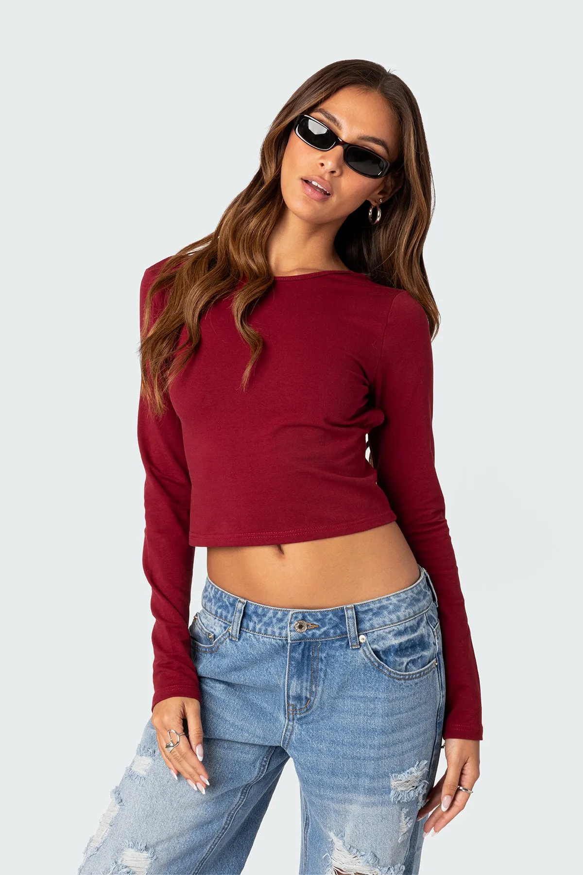 Haven Open Back Top sold by Edikted product image thumbnail 3