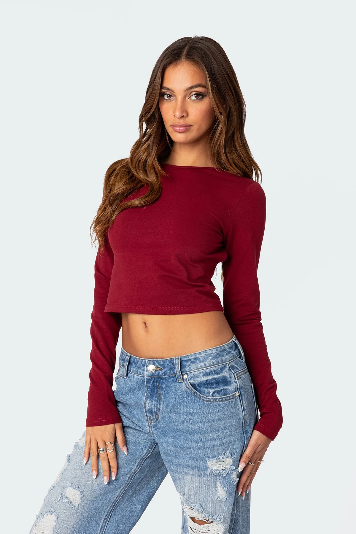 Haven Open Back Top sold by Edikted product image thumbnail 4