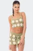 Daisy Crochet Crop Top sold by Edikted