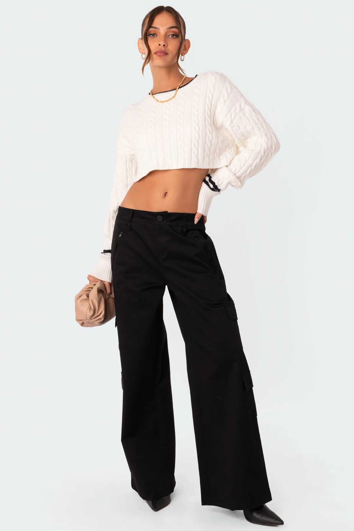 Zaria Cargo Pants sold by Edikted product image thumbnail 5