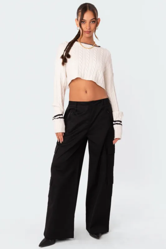 Zaria Cargo Pants sold by Edikted