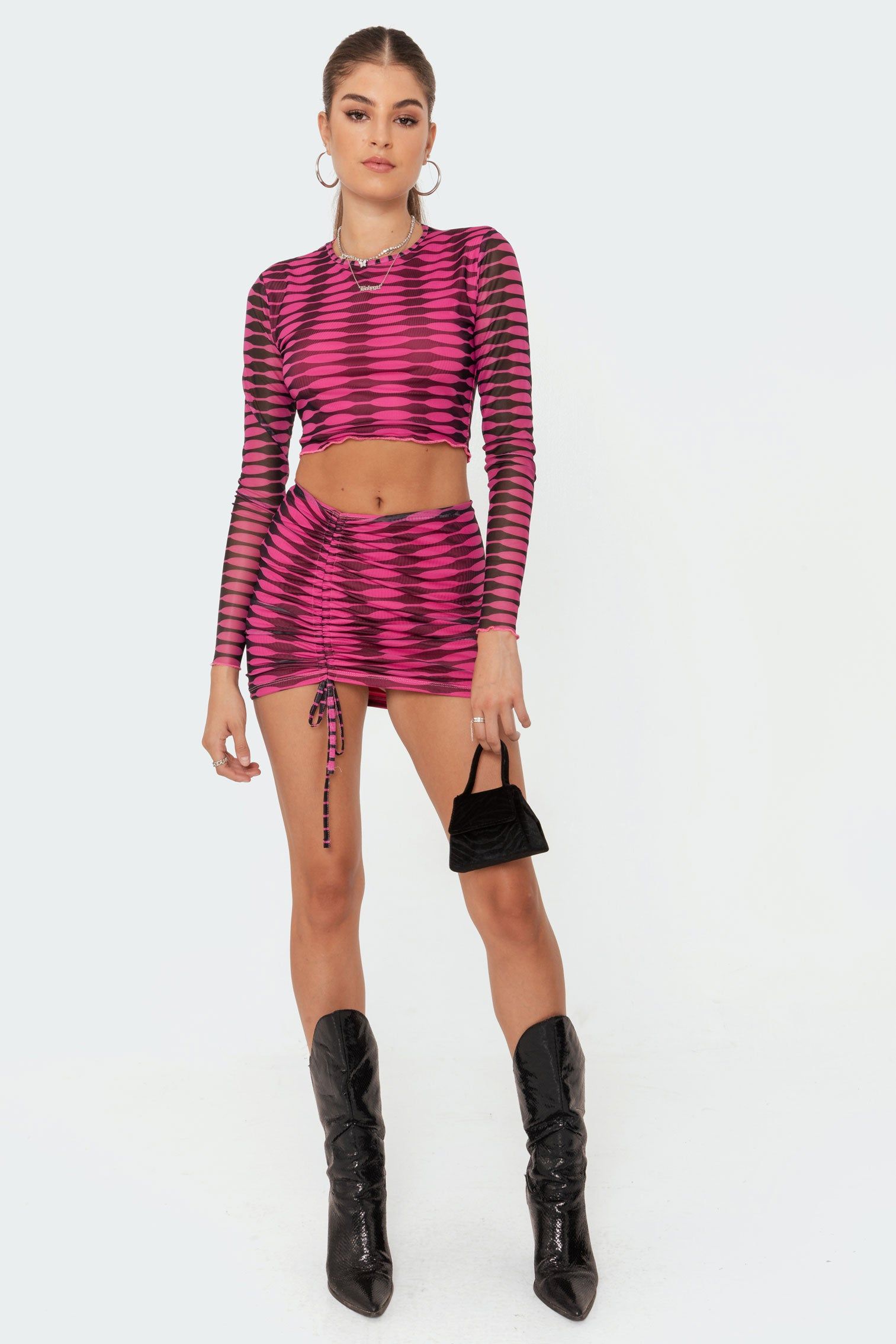 Anisa Mesh Top sold by Edikted product image thumbnail 4
