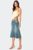 Chandelier Beaded Triangle Top sold by Edikted