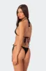 Puka Charm Triangle Bikini Top sold by Edikted
