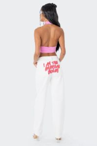 Dreamy Boyfriend Jeans sold by Edikted