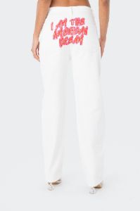 Dreamy Boyfriend Jeans sold by Edikted