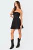 Liora Lacey Cotton Mini Dress sold by Edikted